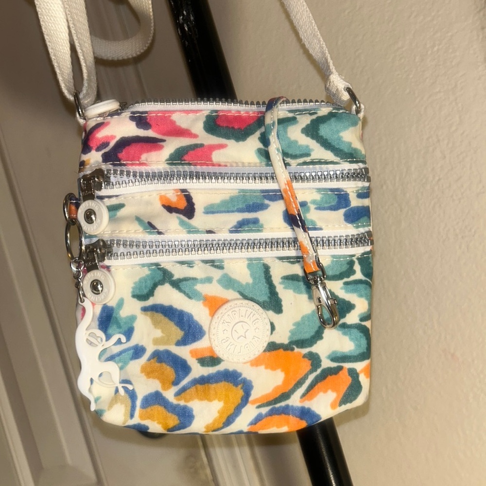 Kipling Multicolor Crossbody Bag. New w/O tag